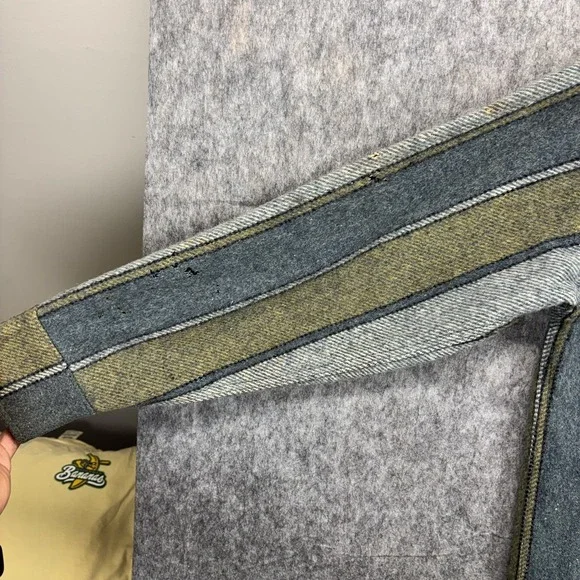 Fox Knapp CPO Shirt Wool Shirt Jacket Men's Small Wool USA Military Navy Green - Picture 7 of 16